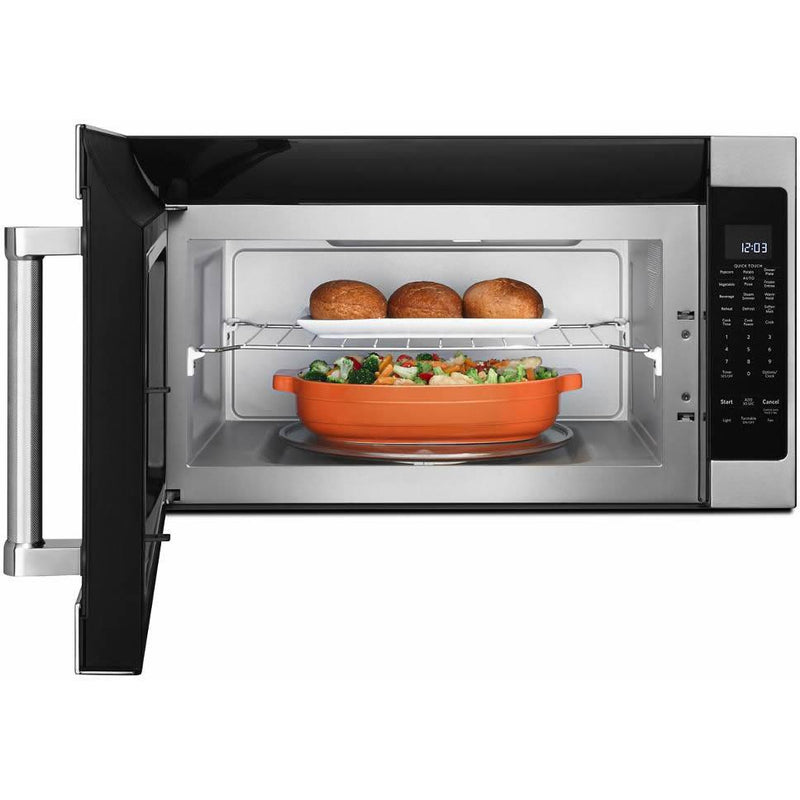  KitchenAid 30-inch, 2 cu. ft. Over-the-Range Microwave Oven YKMHS120KPS IMAGE 3