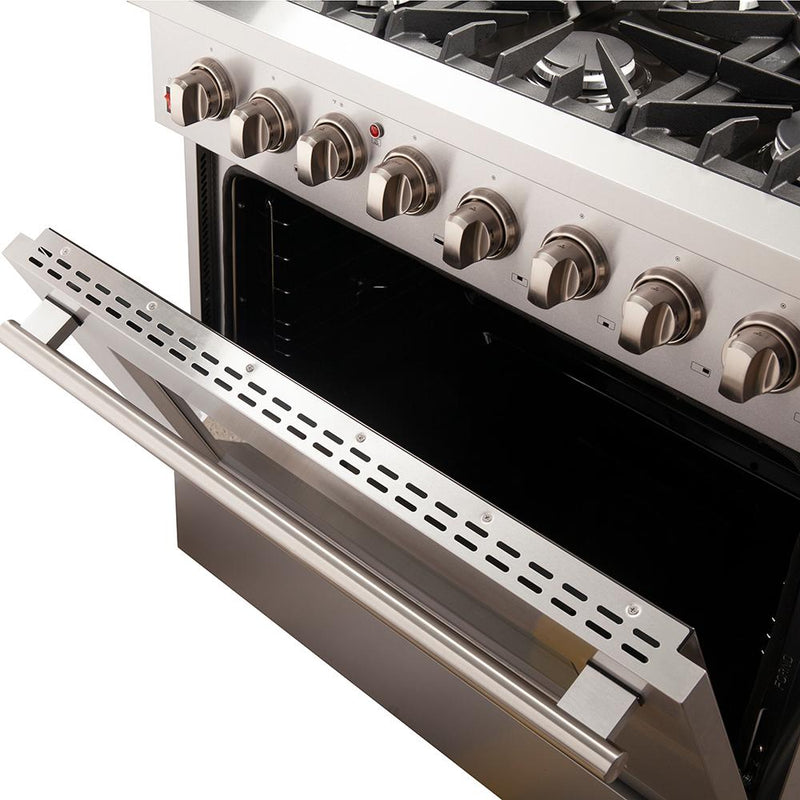 Forno Galiano Alta Qualita 36-inch Freestanding Dual Fuel Range with Convection Technology FFSGS6156-36 IMAGE 7