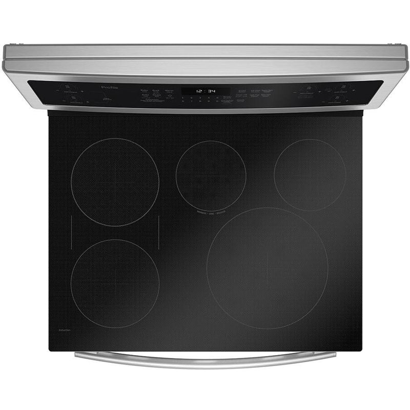 GE Profile 30-inch Freestanding Induction Range with True Convection PCHB920YMFS IMAGE 5