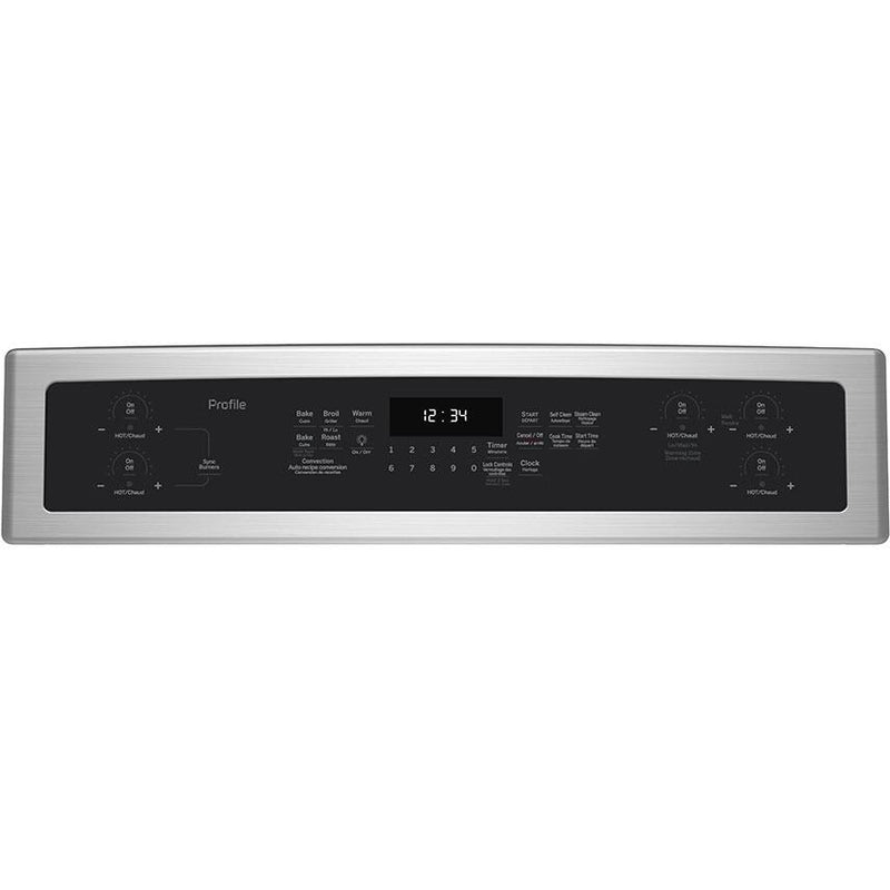 GE Profile 30-inch Freestanding Induction Range with True Convection PCHB920YMFS IMAGE 6
