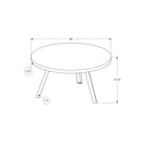 Monarch I 7814 Coffee Table - Brown/Black IMAGE 5