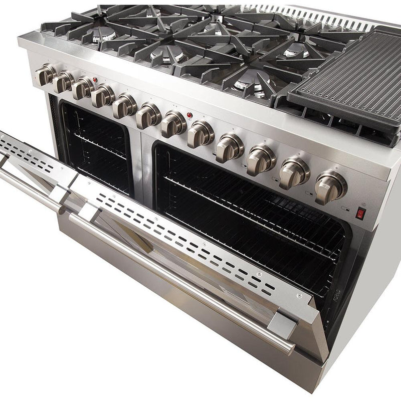 Forno Galiano Alta Qualita 48-inch Freestanding Dual Fuel Range with Convection Technology FFSGS6156-48 IMAGE 5