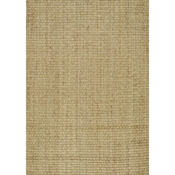 Kalora Interiors Naturals Jute Beige Basketweave Rug, 5'3" x 7'7" IMAGE 1