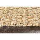 Kalora Interiors Naturals Jute Beige Basketweave Rug, 5'3" x 7'7" IMAGE 5