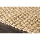 Kalora Interiors Naturals Jute Beige Basketweave Rug, 5'3" x 7'7" IMAGE 6