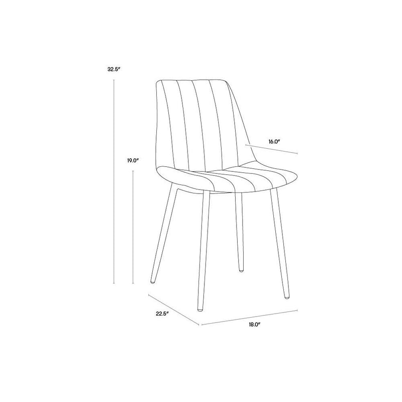 Sunpan Drew 104962 Dining Side Chair IMAGE 8