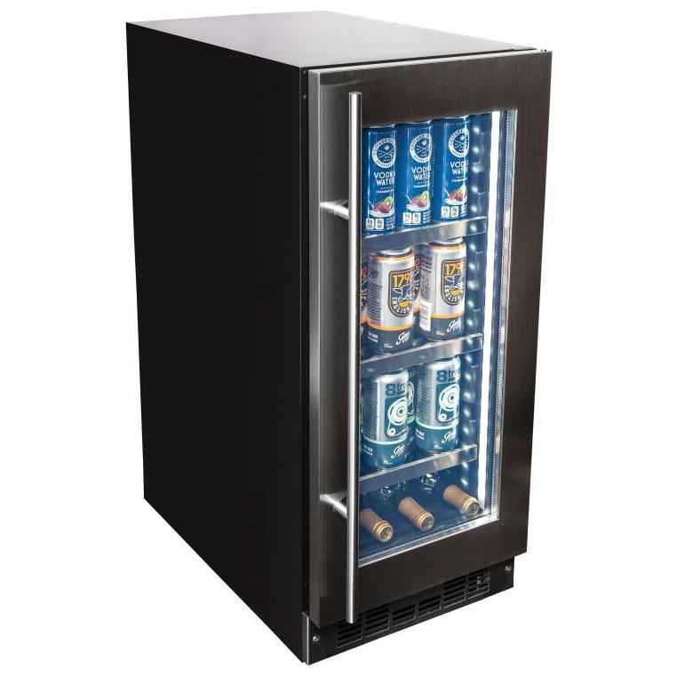 Silhouette Professional 3.1 cu.ft. Beverage Center SPRBC031D1SS IMAGE 10