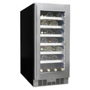 Silhouette Professional 27-Bottle Tuscany Series Wine Cooler with LED Lighting SPRWC031D1SS IMAGE 4