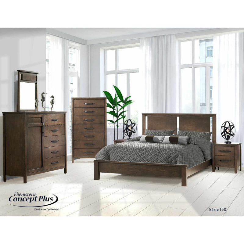 Concept Plus 2-Drawer Nightstand 150-11 IMAGE 2