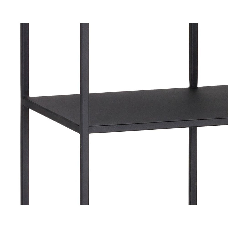 Sunpan Eiffel 104406 Large Bookcase - Matte Black IMAGE 3