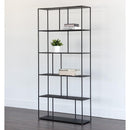 Sunpan Eiffel 104406 Large Bookcase - Matte Black IMAGE 4