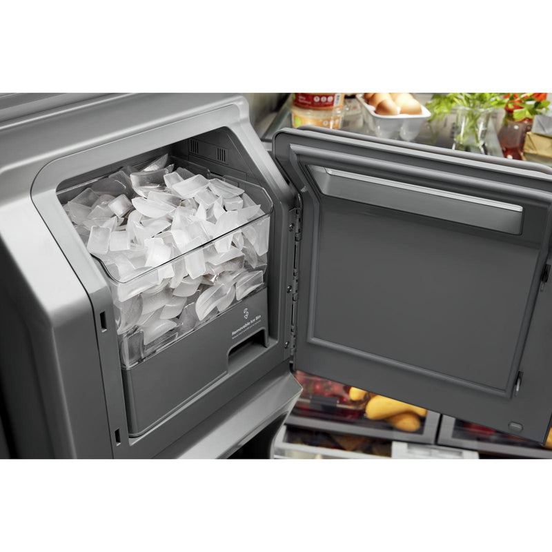 KitchenAid French 3-Door Refrigerator with External Water and Ice Dispensing System KRFF577KPS IMAGE 11