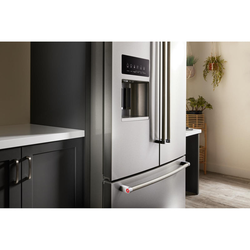 KitchenAid French 3-Door Refrigerator with External Water and Ice Dispensing System KRFF577KPS IMAGE 4