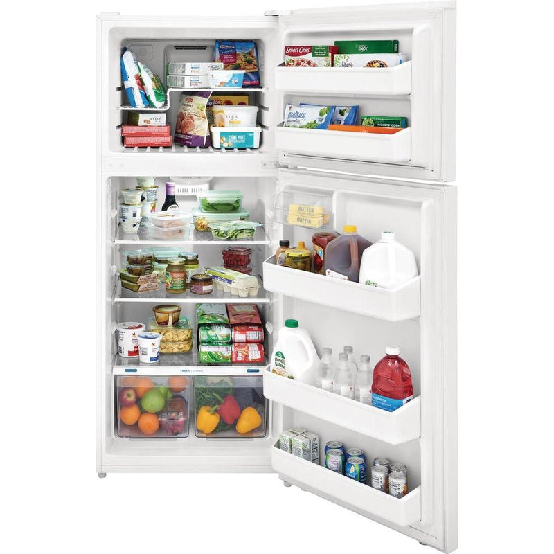 Frigidaire 28-inch, 17.6 cu.ft. Freestanding Top Freezer Refrigerator with LED Lighting FFHT1822UW IMAGE 5