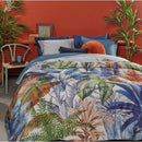 Brunelli 541286 Jade Tropical Print Duvet Cover IMAGE 1