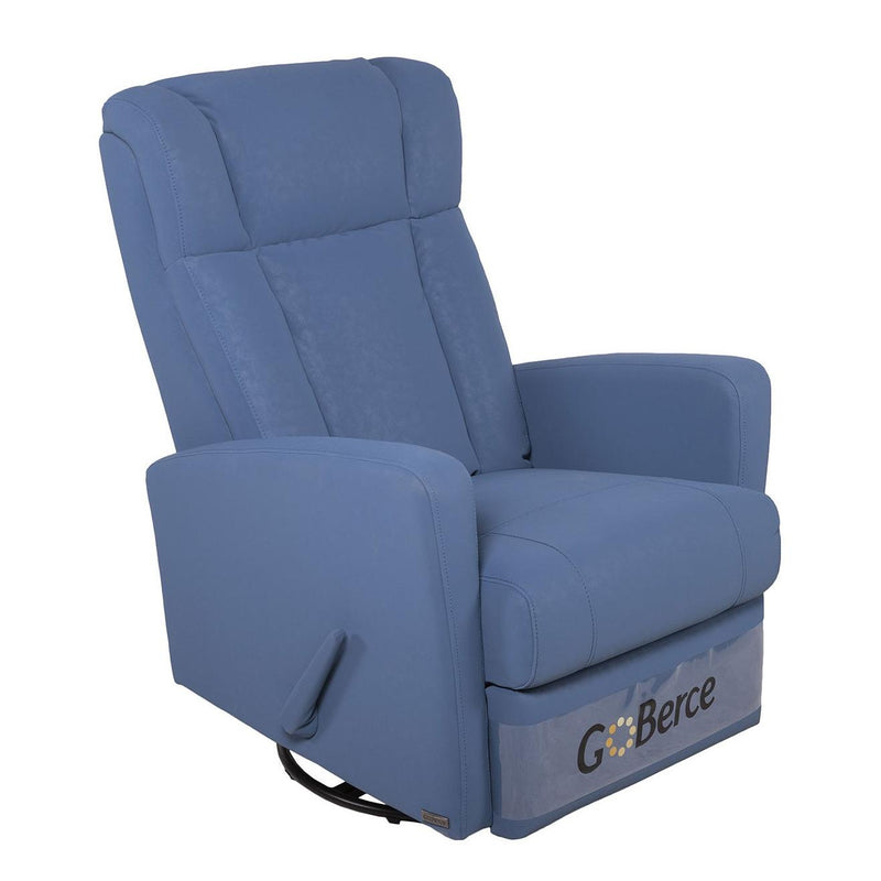 Goberce Swivel Glider Fabric Recliner 6416FASWEET004 IMAGE 1