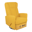 Goberce Swivel Glider Fabric Recliner 6416FASWEET007 IMAGE 1