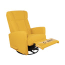 Goberce Swivel Glider Fabric Recliner 6416FASWEET007 IMAGE 2