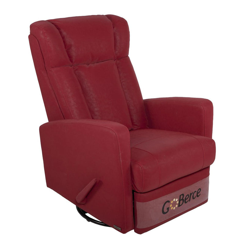 Goberce Swivel Glider Fabric Recliner 6416FASWEET001 IMAGE 1