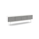 BDI Align 7473 Console Base Cabinet - Satin White IMAGE 2