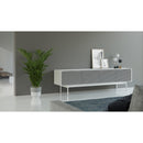 BDI Align 7473 Console Base Cabinet - Satin White IMAGE 4