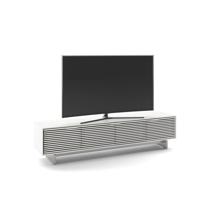 BDI Align 7473 Media Base Cabinet - Satin White IMAGE 3