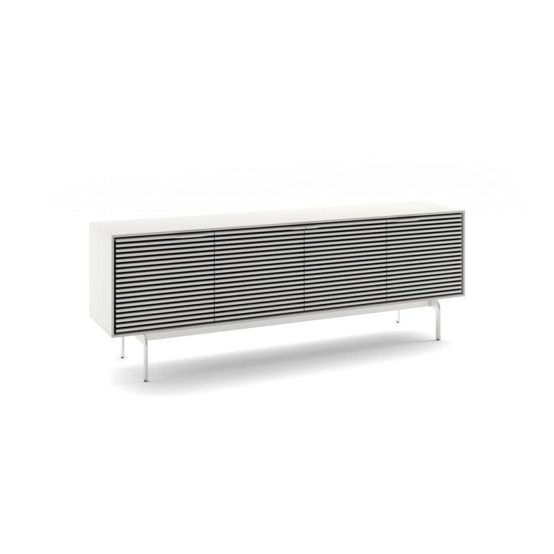 BDI Align 7478 Tall Console Base TV Stand - Satin White IMAGE 2
