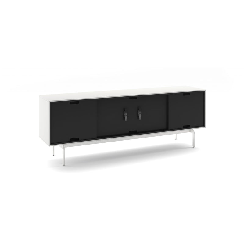 BDI Align 7478 Tall Console Base TV Stand - Satin White IMAGE 3