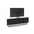 BDI Align 7478 Tall Media Base TV Stand - Satin White IMAGE 4