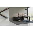 BDI Corridor 6521 L-Shaped Desk - Charcoal Stained Ash IMAGE 6