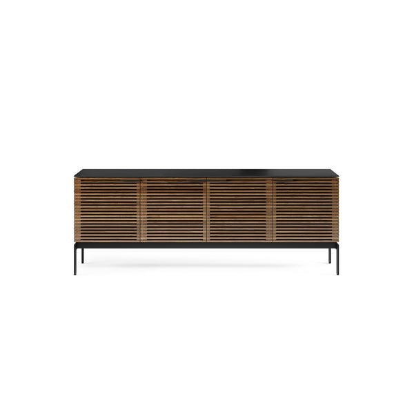 BDI Corridor SV 7129 Media Console - Natural Walnut IMAGE 1