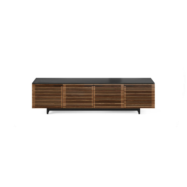 BDI Corridor 8175 Corner Media Cab - Natural Walnut IMAGE 1