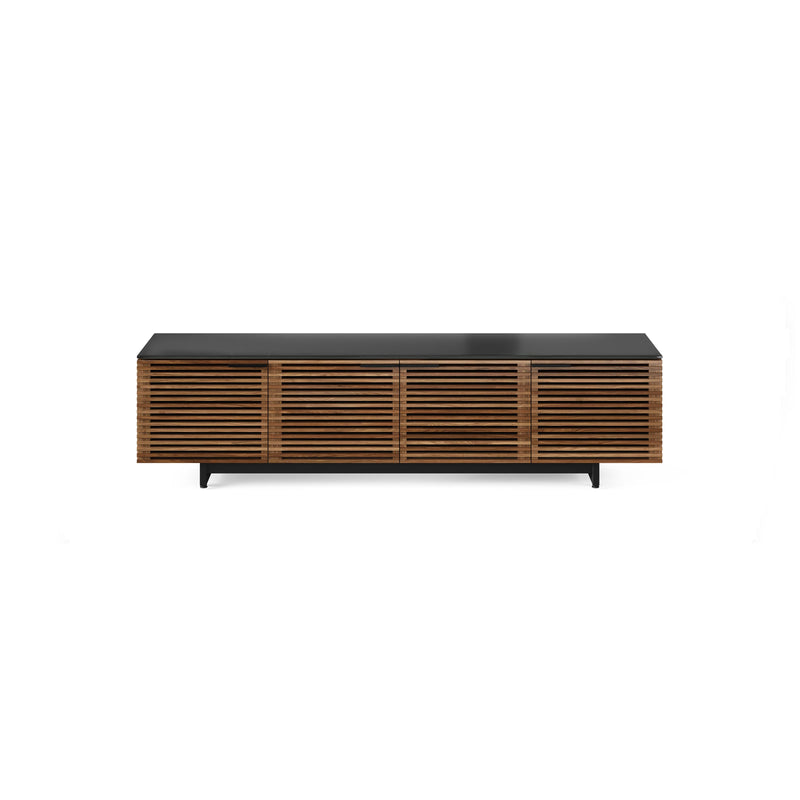 BDI Corridor 8175 Corner Media Cab - Natural Walnut IMAGE 1