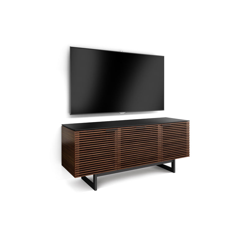 BDI Corridor 8177 Media Console - Chocolate Stained Walnut IMAGE 4