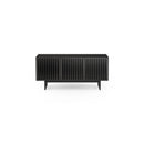 BDI Elements 8777-ME 3 Bay Media Cabinet - Tempo/Charcoal IMAGE 1