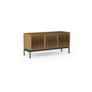 BDI Elements 8777-CO 3 Door Console - Tempo/Walnut IMAGE 2