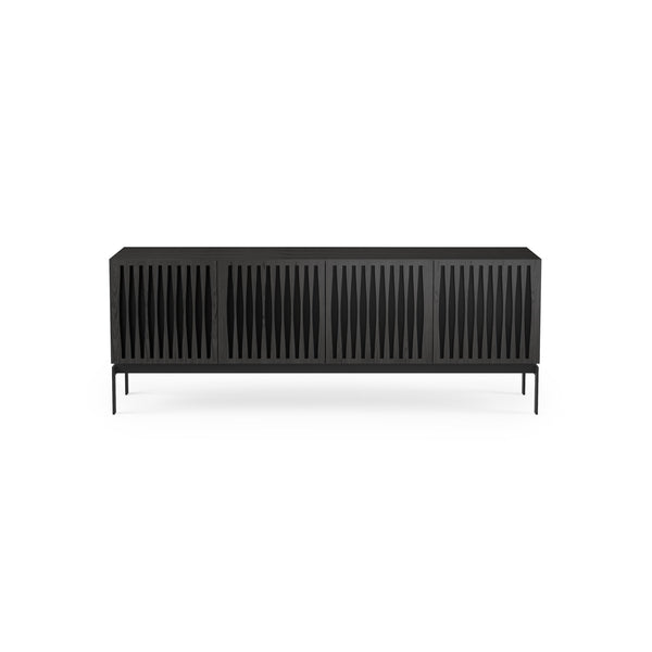 BDI Elements 8779-CO 4 Door Console - Tempo/Charcoal IMAGE 1