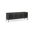 BDI Elements 8779-CO 4 Door Console - Tempo/Charcoal IMAGE 2