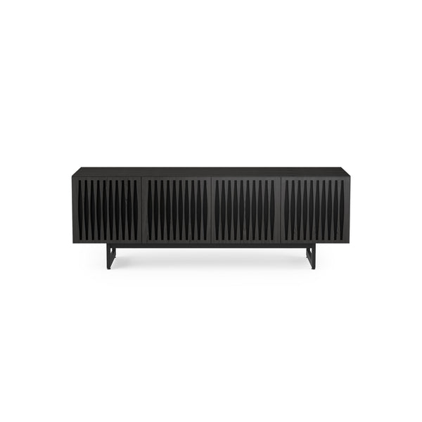 BDI Elements 8779-ME 4 Bay Media Cabinet - Tempo/Charcoal IMAGE 1