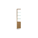 BDI Linea 5801A Single Shelf Extension - Natural Walnut IMAGE 1