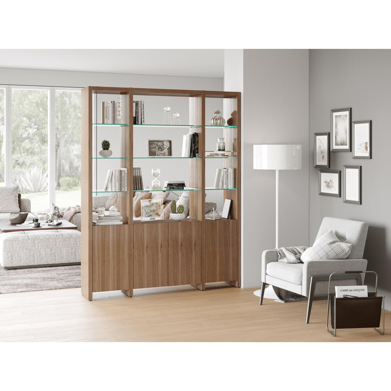 BDI Linea 5801A Single Shelf Extension - Natural Walnut IMAGE 4