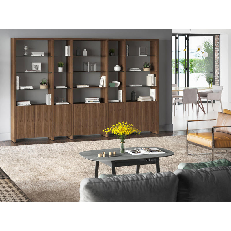 BDI Linea 5801A Single Shelf Extension - Natural Walnut IMAGE 5