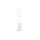 BDI Linea 5801A Single Shelf Extension - Satin White IMAGE 1