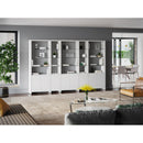 BDI Linea 5801A Single Shelf Extension - Satin White IMAGE 5