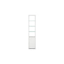 BDI Linea 5801 Single Shelf Bookshelf - Satin White IMAGE 1