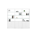 BDI Linea 5802 Bookcase with Double Shelf - Satin White IMAGE 5