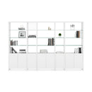 BDI Linea 5802A Double Shelf Extension - Satin White finish IMAGE 4