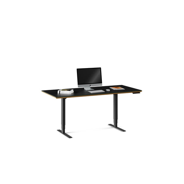 BDI Sequel 6152 Lift Standing Desk - Natural Walnut IMAGE 1