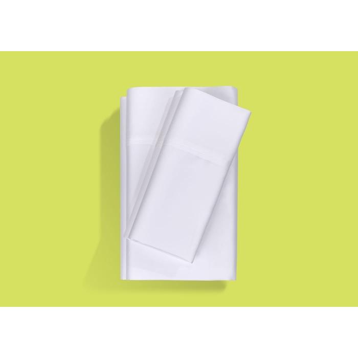 Bedgear Hyper-Cotton Sheets - White (Twin XL) IMAGE 4