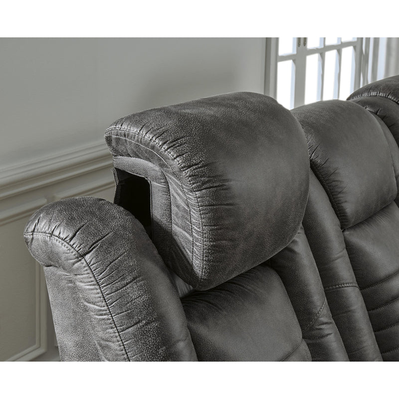 Signature Design by Ashley Soundcheck Power Leather Look Recliner 3060613 IMAGE 10